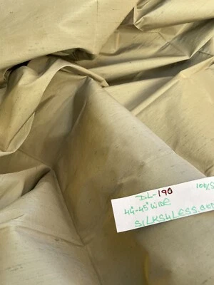 Designer Quality 100% Silk Shantung fabrics - Pastel Green!!! - Image 1 of 4