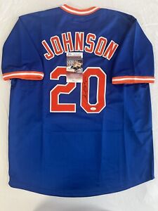 Howard Michael Johnson “HoJo” New York  Mets Signed Autographed Jersey JSA COA