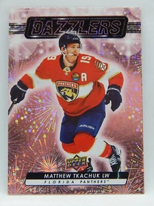 2023-24 Upper Deck Series 2 Hockey Dazzlers Pink DZ-61 - MATTHEW TKACHUK - Picture 1 of 2