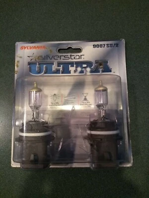 Sylvania Silverstar Ultra 9007 SU/2 Bombillas NUEVO SELLADO Paquete Envío Gratis Foto 1 de 2