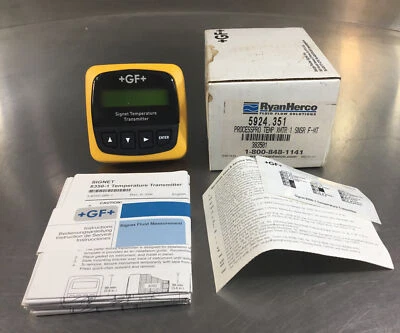 GEORGE FISCHER SIGNET  383501  /  5924.351  Temperature Transmitter   3B-8 - Image 1 of 4