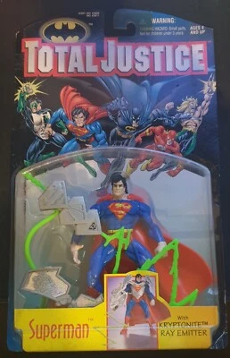 Total Justice Action Figures x12 Batman Superman Darkseid Green Lantern Boxed - Image 1 of 4