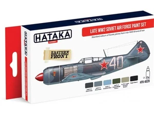 HATAKA AS20 Late WW2 Soviet AF Acrylic Paint Set 6 x 17ml Bottles POD Postage - Picture 1 of 7