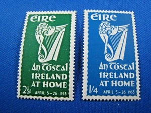 IRELAND 1953 - SCOTT # 147-148 - MLH (Hi14) - Picture 1 of 3