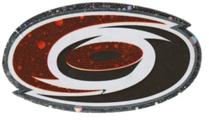 Carolina Hurricanes Chrome Logo NHL Hockey Sticker #6 - Picture 1 of 1