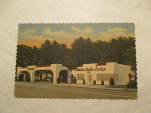 Washington Postcard Walla walla Lodge WA WN - Picture 1 of 2