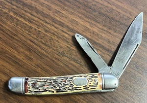 Vintage Colonial Prov USA 550 Two Blade Folding Pocket Knife - Used Condition - Picture 1 of 4