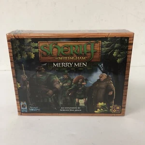 Sheriff of Nottingham Merry Men Board Game Expansion Sergio Halaban Cards NEW - Picture 1 of 2