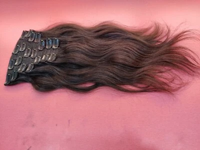 Прямые натуральные натуральные натуральные натуральные зажимы для наращивания волос продавцы  - Изображение 1 из 4