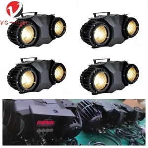 4PCS Warm White IP65 2x100W Stage Outdoor Audience Waterproof Cob Blinder Light - Picture 1 of 8