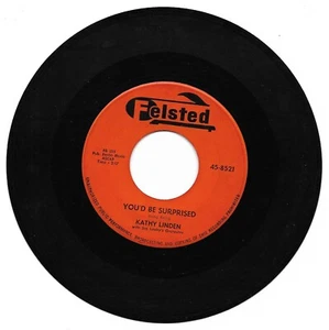 Kathy Linden: "You'd Be Surprised" / "Why Oh Why" - VG '59 - plays very well! - Imagen 1 de 2