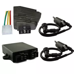 CDI Box+Ignition Regulator+Coil Set For Yamaha XV250 Virago 95-07 XV250 V-Star - Picture 1 of 7