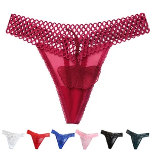 Sexy Dessous Höschen Frauen Spitze Tanga G-String Unterwäsche T-Back ≌ - Bild 1 von 20