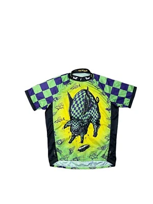 Primal Men’s Large Pig Newton Cycling Jersey - Image 1 of 4