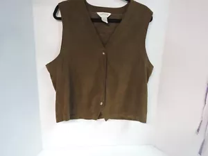 Brown Vest by Orvis, Size L - Picture 1 of 6