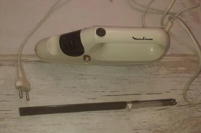 MOULINEX COLTELLO ELETTRICO + ISTRUZIONI + SCATOLA ORIGINALE 1983 FUNZIONANTE Foto 1 de 4