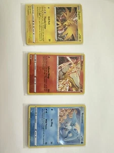 Pokemon Zapdos 48/185 Articuno 036/195 Moltres 021/172 Cosmos Holo Promo Set NM  - Picture 1 of 2