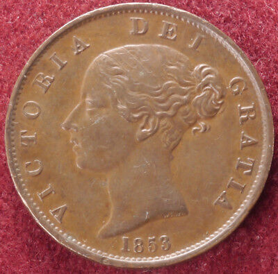 GB Halfpenny 1853 (E3101) • 21.81£