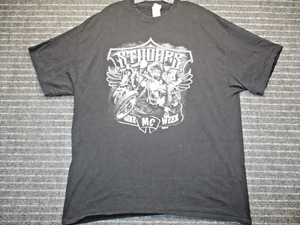 Three Stooges MC Bike Week Shirt Men's Size 2XL XXL Motorcycle Black T Shirt - Picture 1 of 14
