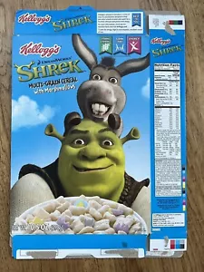 2007 Kellogg’s Dreamworks SHREK Multi-grain cereal box - Picture 1 of 4