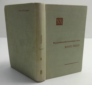 Marcel Proust Books Vintage UWIEZIONA Polish Version Hardback 1965 Classics - Foto 1 di 10