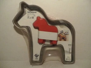 IKEA - Drommar - Red Horse of Sweden Cake Cookie Dessert Molds - Sealed NEW - Picture 1 of 12