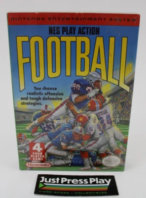 NES Play Action Football Nintendo NES 1990 New/Factory Sealed - Image 1 of 4