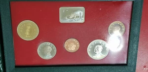 Taiwan China 1995 Proof 6 Coins Set New Taiwan Dollar Rare Year of the Pig Rare - Picture 1 of 12
