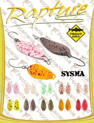 TRABUCCO S.R.L. Ondulante Trabucco Rapture SYSMA 2,2g/28mm artificiale trota lago area game