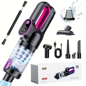 Aspirapolvere Auto Casa Potente Professionale Aspiratore Ricaricabile Senza Fili - Foto 1 di 15