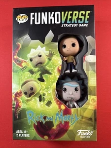 Rick Morty 100 FunkoVerse Juego de Mesa Estrategia Funko Pop Caja Abierta - Imagen 1 de 7