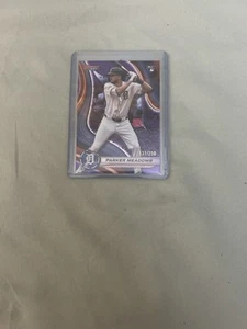 2024 Bowman's Best Purple Refractor RC /250 #27 Parker Meadows - Tigers - Bild 1 von 2