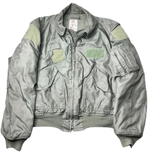 Vintage USAF Flyers Jacket Cold Weather CWU-45/P Fire Resistant Aramid XL Regular - Bild 1 von 20