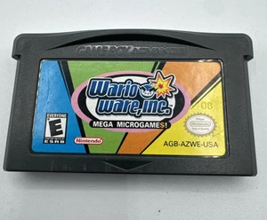 Wario Ware Inc. Nintendo Game Boy Advance GBA Authentic Tested Cartridge - Bild 1 von 9