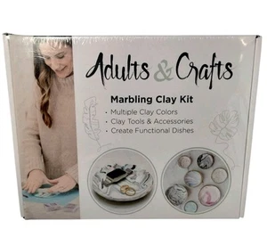 Adults & Crafts Marbling Clay Kit Multiple Clay Colors ,Clay Tools & Accessories - Picture 1 of 5