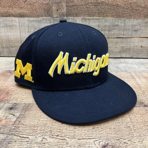 New Era 9fifty Michigan Wolverines Snap Back Adjustable Hat One Size - Picture 1 of 5