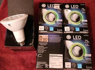 5 GE Par30 LongNeck Soft White LED 75W Replacement Medium Base Bulbs  - Image 1 of 4