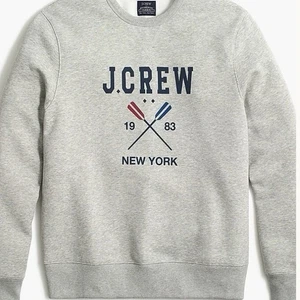 J Crew Factory Mens Crewneck Sweatshirt Oars Logo Size Small  - Picture 1 of 8