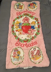 Saco de dormir Strawberry Shortcake vintage - Imagen 1 de 5