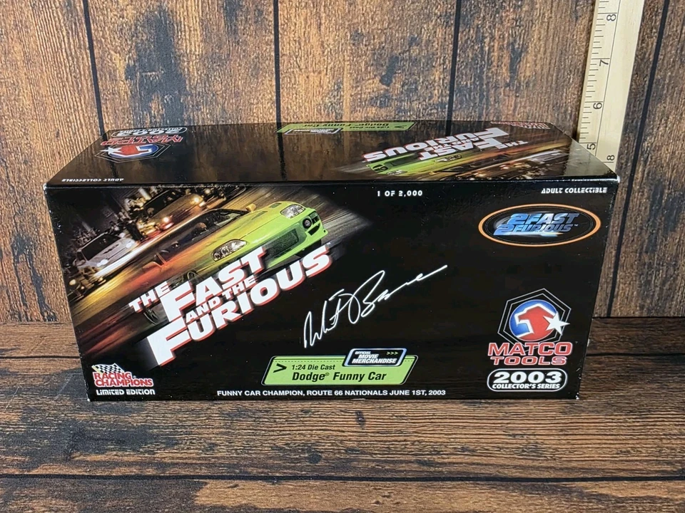 R.C. MATCO TOOLS RÁPIDO Y FURIOSO 1/24 "DODGE FUNNY CAR" 2003 RUTA 66 Foto 1 de 4
