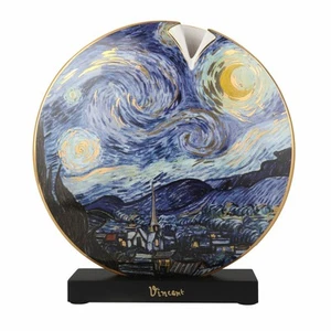 Goebel Vase Van Gogh - Sternennacht, Porzellan, Bunt, Limited Edition, 33.5 cm - Bild 1 von 6