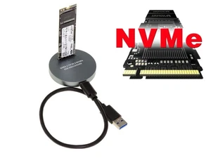 Dock Station USB for SSD M2 Ngff Nvme Pcie Linkage USB3.2 Gen2 10GB - Picture 1 of 2