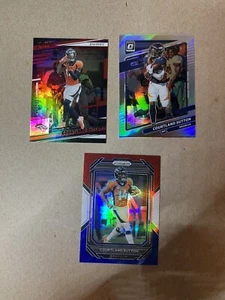 Courtland Sutton 3 Card Lot Prestige Optic Prizm Great Lot - Picture 1 of 9