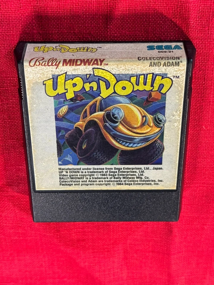 ColecoVision Cartridge - Up n Down (Rare) - Image 1 of 1