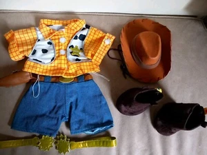 Build A Bear Toy Story Sheriff Woody Outfit With Boots Good Condition - Picture 1 of 12