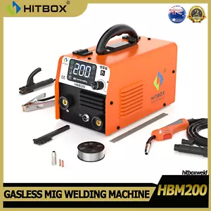2 IN 1 Flux Core MIG Welder DC 220V Gasless MIG/MMA Welding Machine Portable AU - Picture 1 of 9
