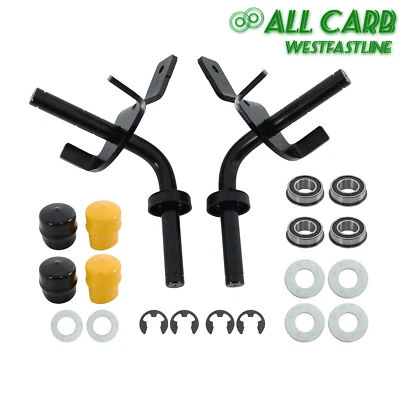 Front Steering Spindle Axle & Wheel Bearing Kit For John Deere LA, D, X Series - Image 1 of 4