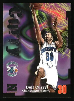 Dell Curry 1997-98 SkyBox Z-Force #65 BASKETBALL Card - Image 1 of 2