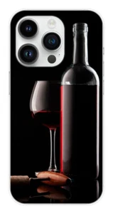 Coque en silicone imprimée compatible Apple iPhone 14 Pro Vin - Picture 1 of 3