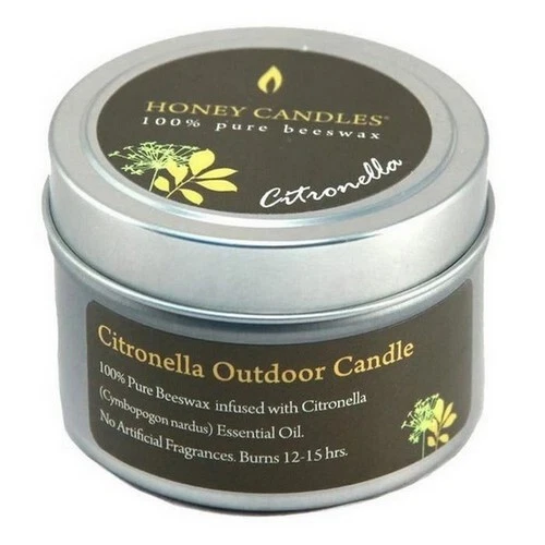 Citronella Essential Oil Beeswax Candle 3 Oz By Honey Candle Co. - Image 1 of 1